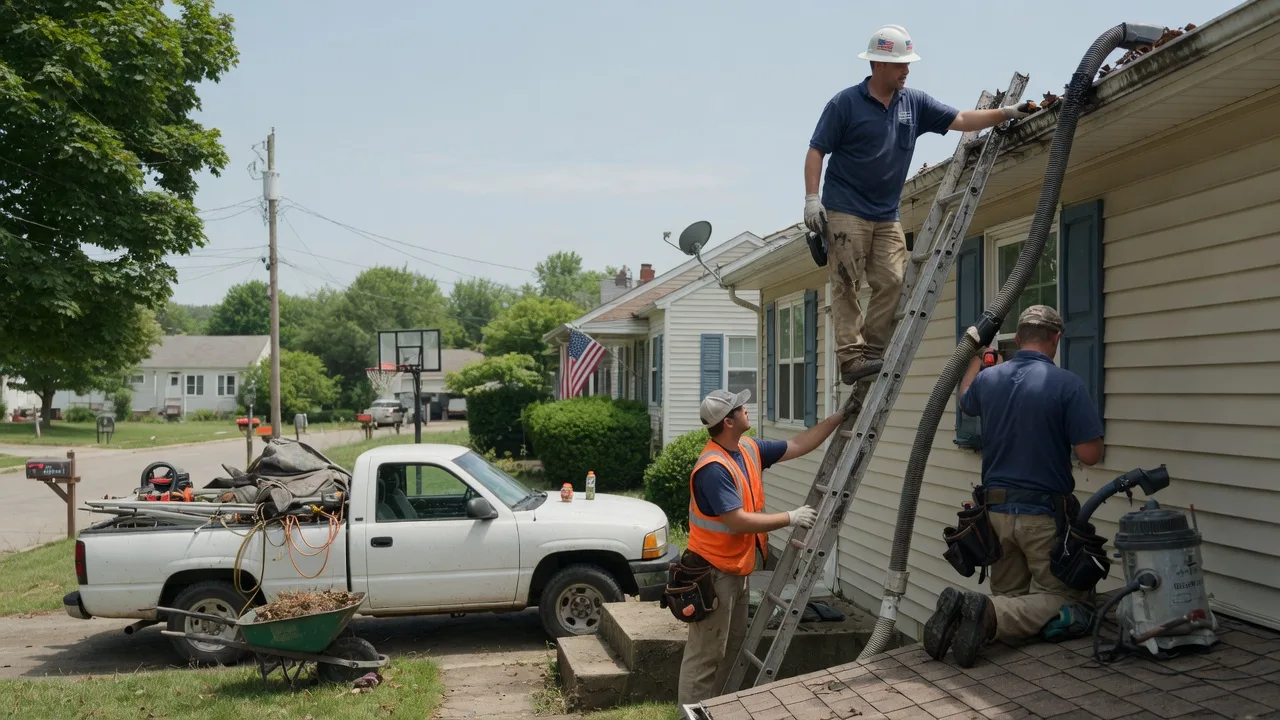 Gutter Installation in Sheffield, IL near me